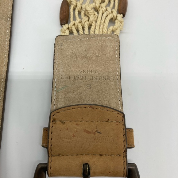 Tommy Bahama Leather and Macrame Belt - Picture 6 of 6